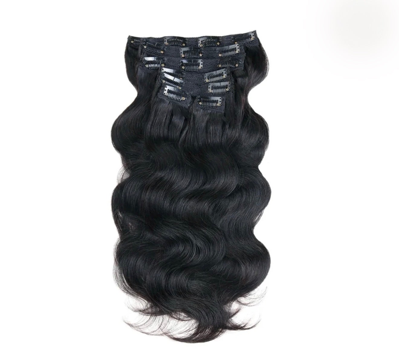 Virgin Wavy Clip-Ins