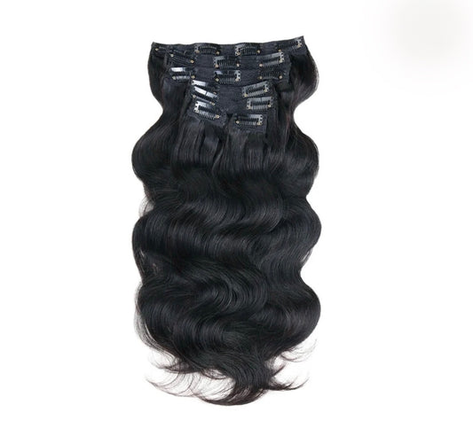 Virgin Wavy Clip-Ins