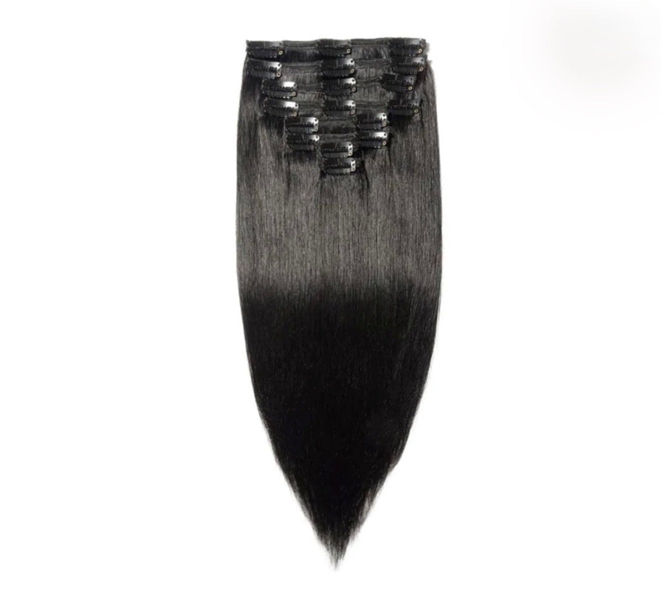 Virgin Straight Clip-Ins