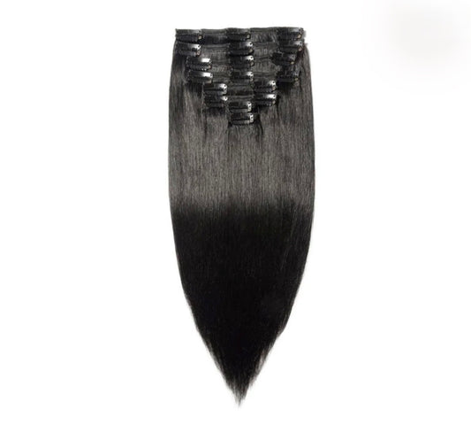 Virgin Straight Clip-Ins